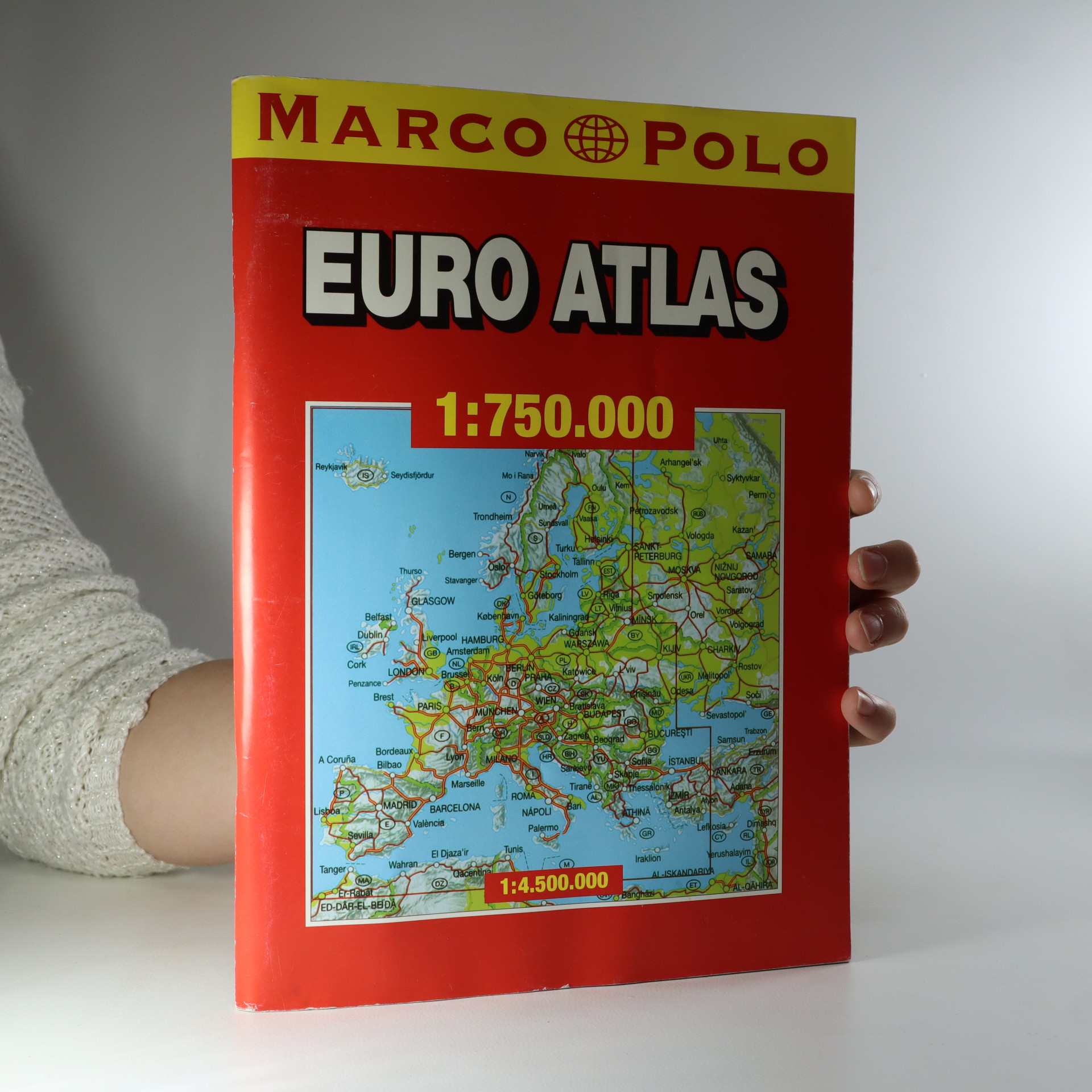 Kniha Euro Atlas Neuveden Antikvari T Knihobot