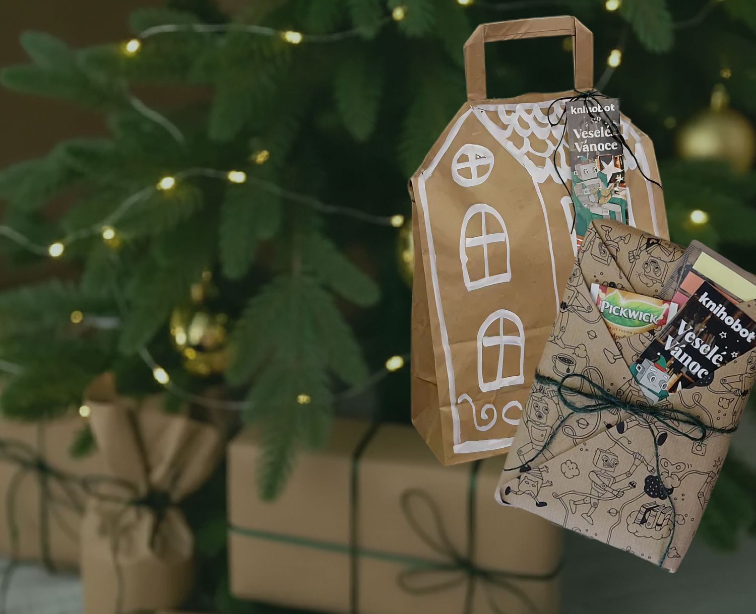 3 kreativní způsoby, jak zabalit knihu