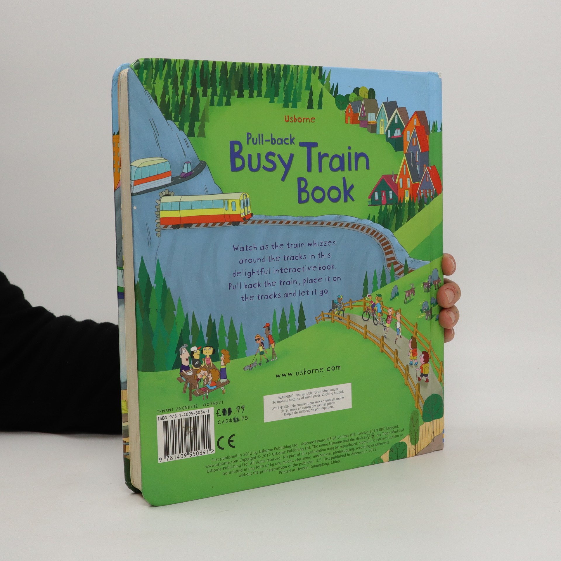 Pullback busy train book Watt, Fiona knihobot.cz