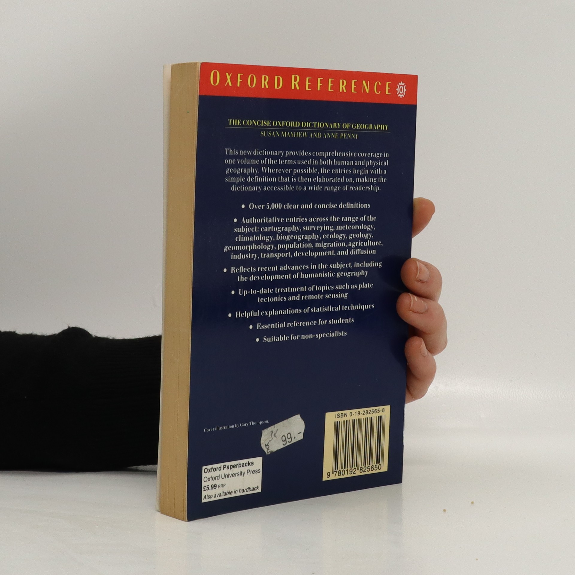 The concise Oxford dictionary of geography Mayhew, Susan knihobot.cz