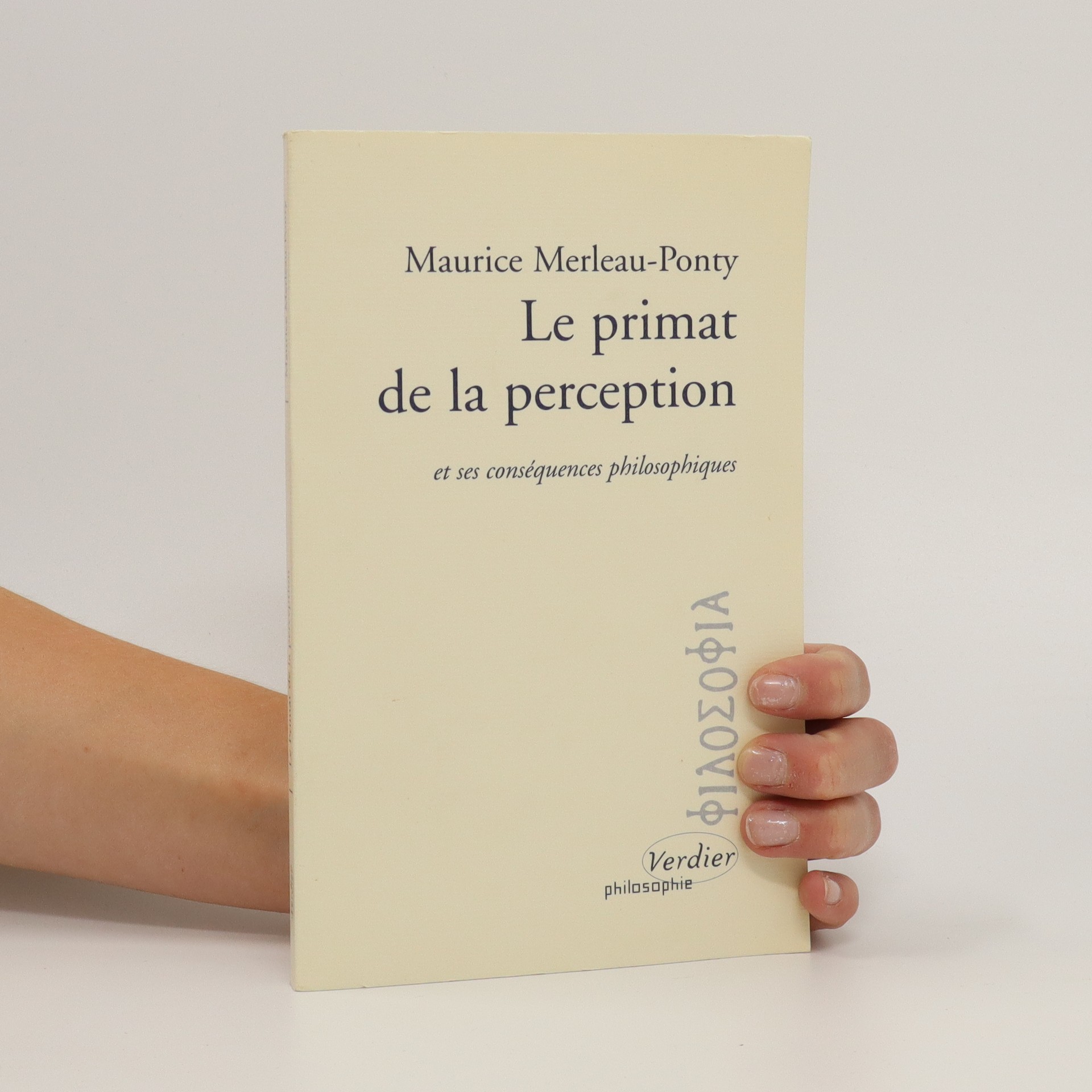 Le primat de la perception et