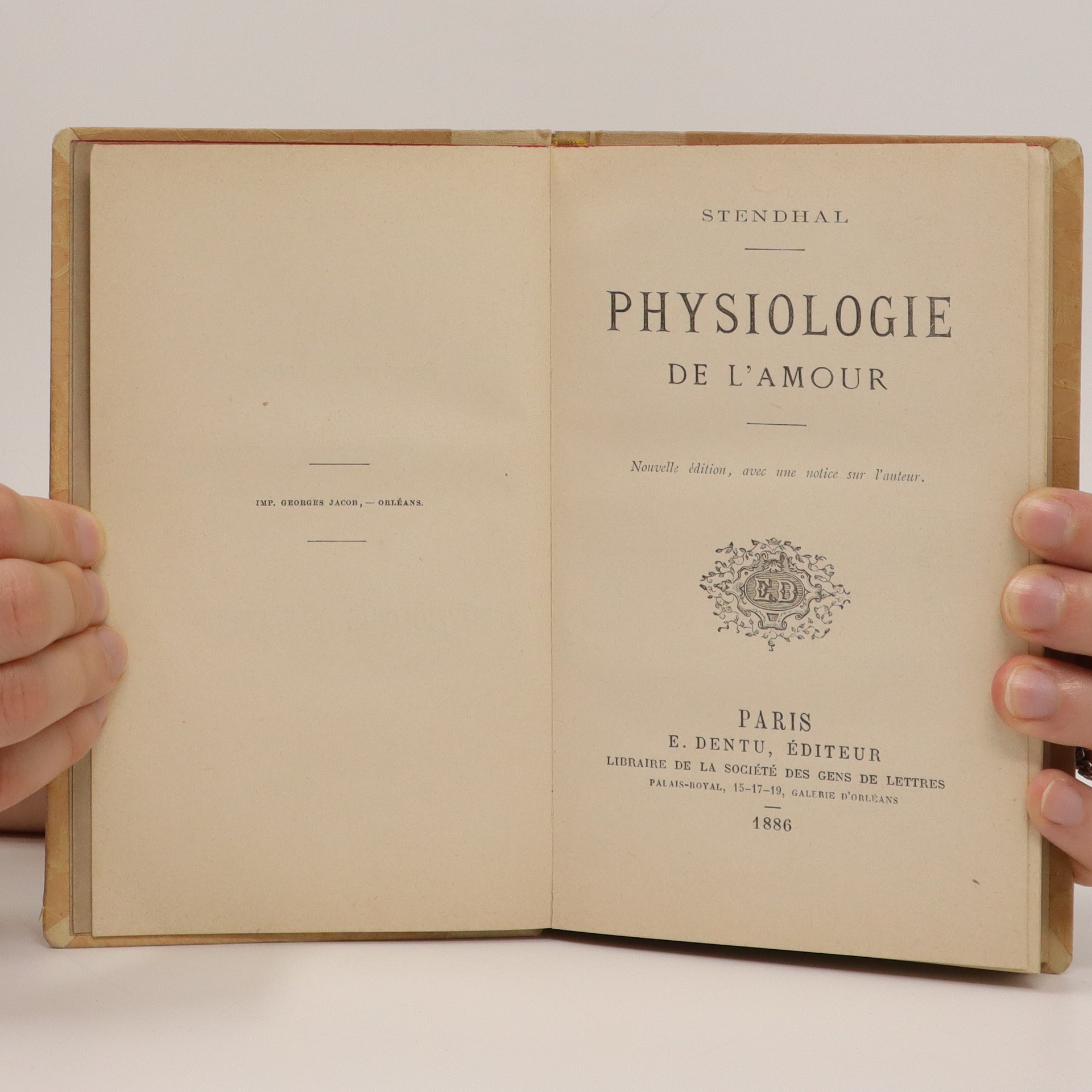 Physiologie De L Amour Stendhal Knihobot Cz