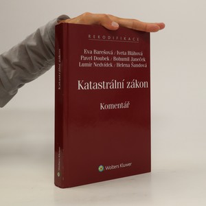 náhled knihy - Katastrální zákon : komentář