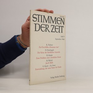 náhled knihy - Stimmen der Zeit - Heft 9, September 1968