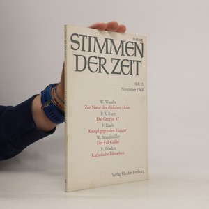 náhled knihy - Stimmen der Zeit - Heft 11, November 1968