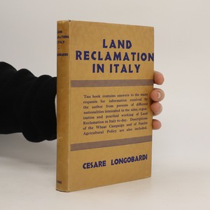 náhled knihy - Land Reclamation In Italy