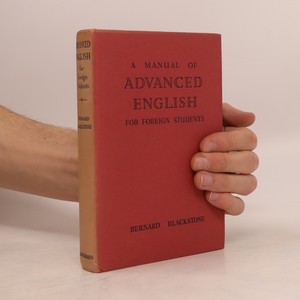 náhled knihy - A Manual of Advanced English for Foreign Students