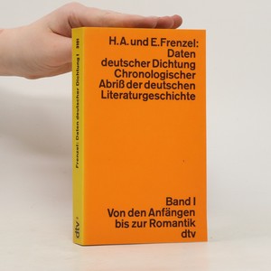 náhled knihy - Daten deutscher Dichtung