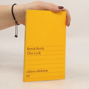 náhled knihy - Über Lyrik