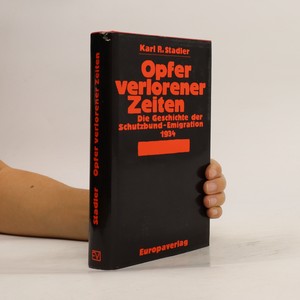 náhled knihy - Opfer verlorener Zeiten