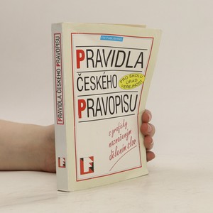 náhled knihy - Pravidla českého pravopisu