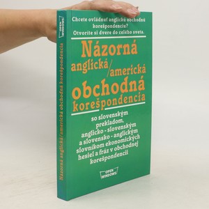 náhled knihy - Názorná anglická/americká obchodná korešpondencía