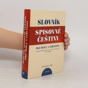 náhled knihy - Slovník spisovné češtiny pro školu a veřejnost 