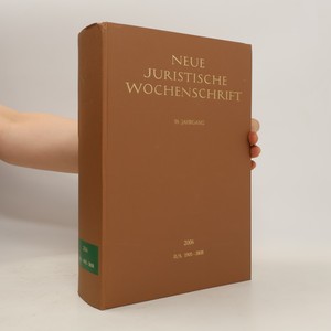 náhled knihy - Neue Juristische Wochenschrift 2006. I/S. 1-1904