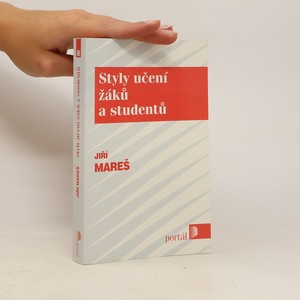 náhled knihy - Styly učení žáků a studentů