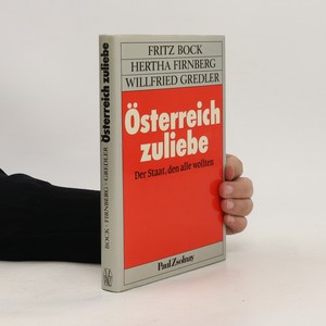 náhled knihy - Österreich zuliebe