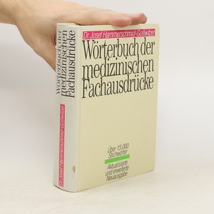 náhled knihy - Wörterbuch der Medizinischen Fachausdrücke